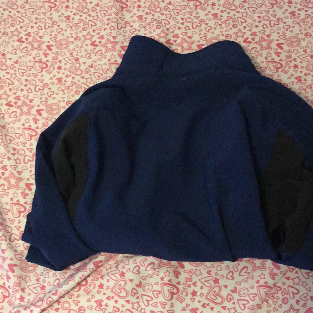 LL Bean Blue/Black Soft-Shell Hunting Jacket Med - Picture 7 of 9